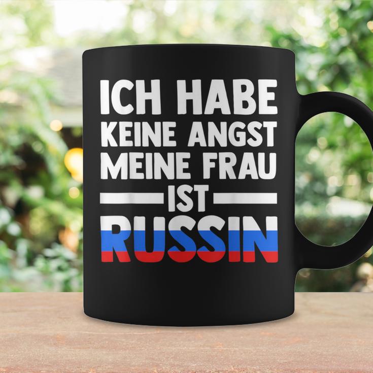 Ich Habe Keine Angst Meine Frau Ist Russin Tassen Geschenkideen