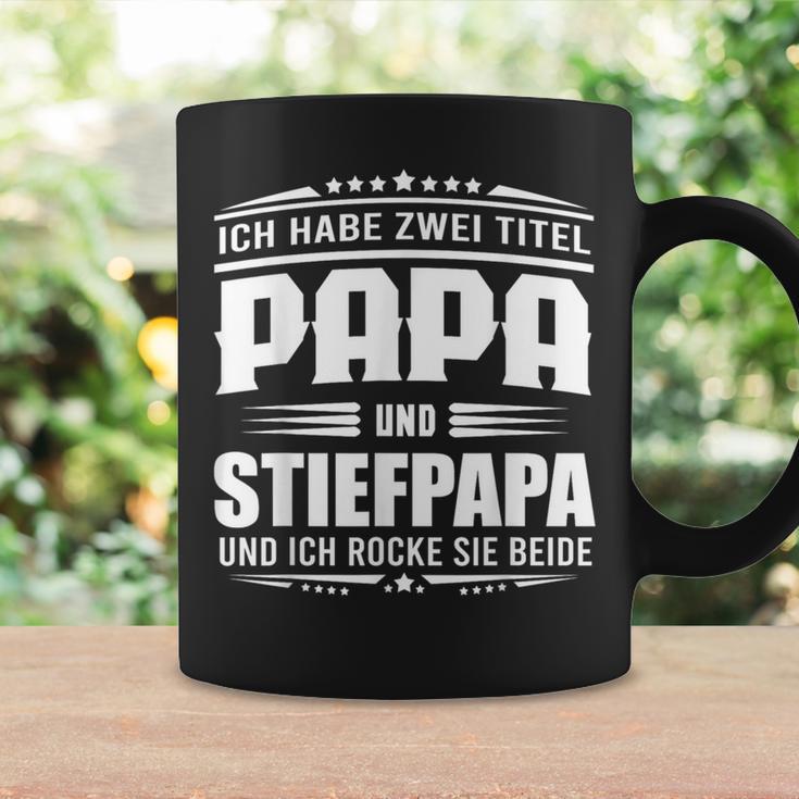 Ich Habe Zwei Titel Papa Und Steppapa Ich Rocke Sie Bote Tassen Geschenkideen