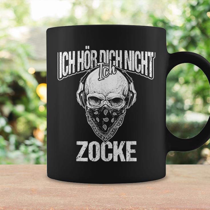 With 'Ich Hör Dich Nicht Ich Zocke Skull Tassen Geschenkideen