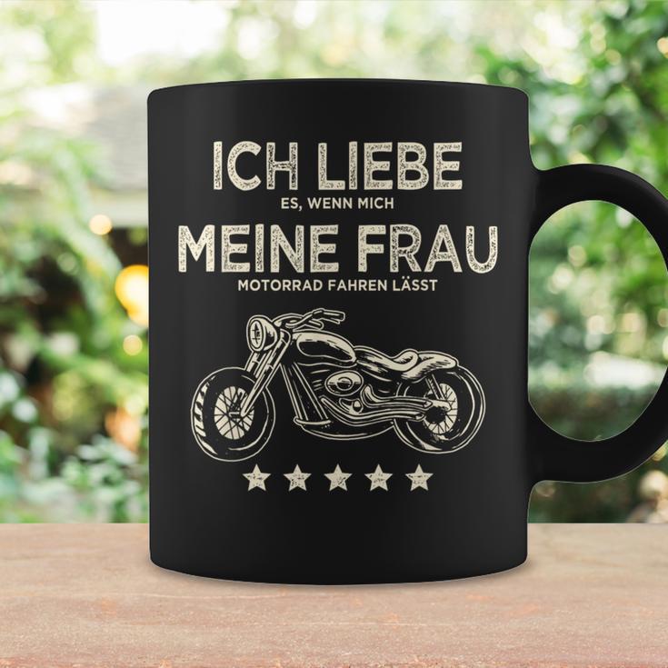 Ich Liebe Es Wenn Meine Frau Mich Motorrad Fahren Lässt Lässt Tassen Geschenkideen