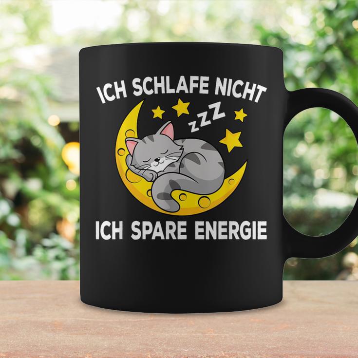 Ich Schlafe Nicht Ich Spare Energie Cat Nightdress Tassen Geschenkideen