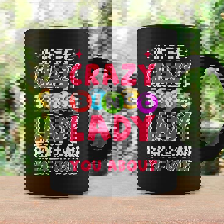 I'm The Crazy Bingo Lady Bingo Player Caller Women Coffee Mug Gifts ideas