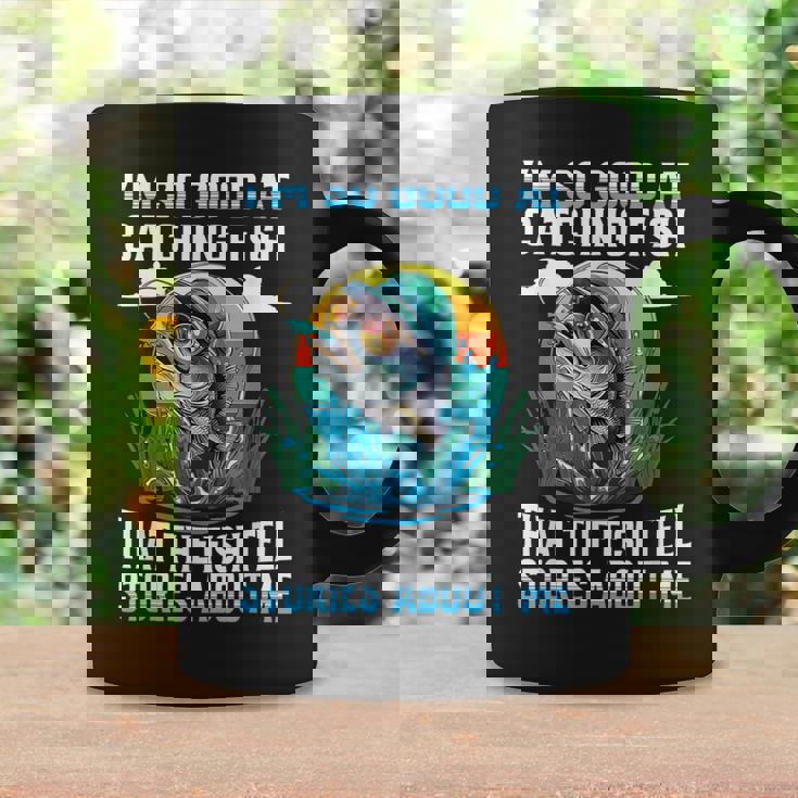 I'm So Good At Catching Fish That Fish Tell Stories About Me Coffee Mug Gifts ideas