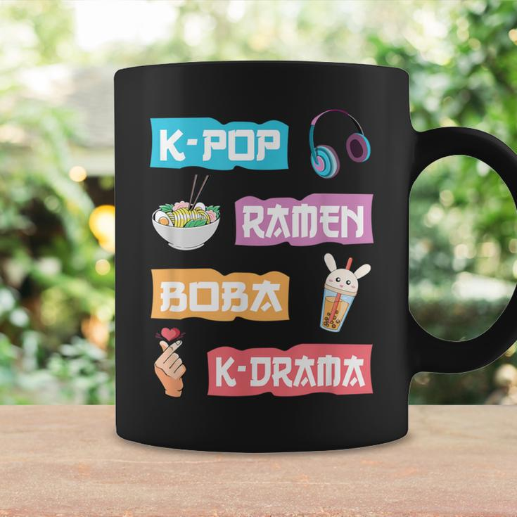 K-Pop Ramen Boba K-Drama Cute Anime Ramen Tassen Geschenkideen