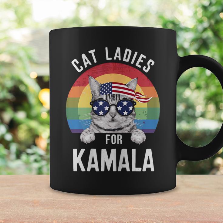 Kamala Harris Cat Lady Supporter Tassen Geschenkideen