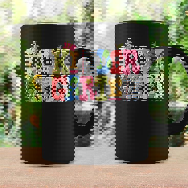 Kinder Garten Retro Back To School Back To School Teacher Coffee Mug Gifts ideas