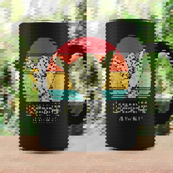 Lahaina Shaka Surf A Mano Retrò Hawaiano Tazze Ideas de regalos