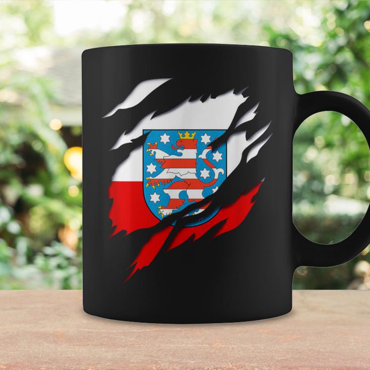 Land Thueringen German Flag And Coat Of Arms Tassen Geschenkideen