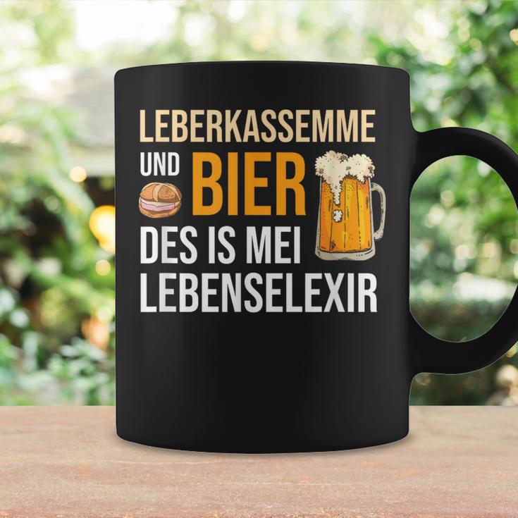 Leberkassmel & Bier Des Is Mei Lebenselexier Leberkas Tassen Geschenkideen