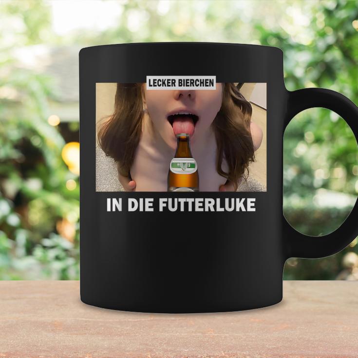 Lecker Bierchen In Die Futterluke Tassen Geschenkideen