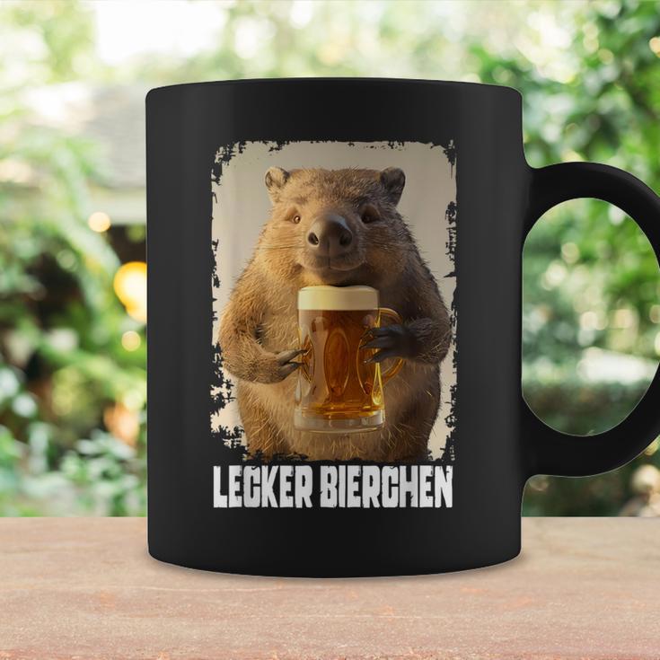 Lecker Bierchen Wombat Tassen Geschenkideen