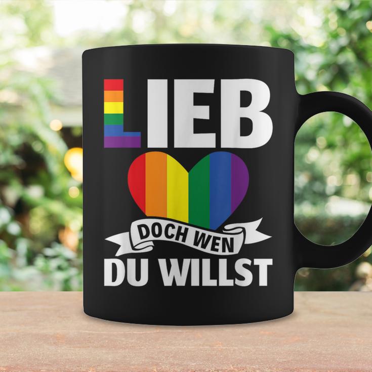 Lgbt Lgbtq Gay Csd Lieb Doch Wen Du Willst Gay Pride Tassen Geschenkideen