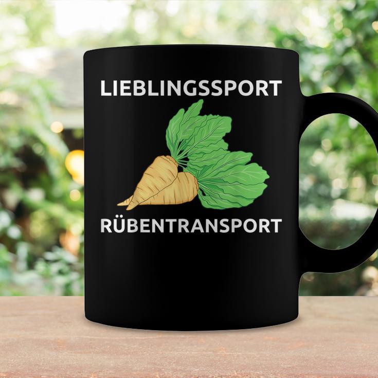 Lieblingssport Rübransport Tassen Geschenkideen