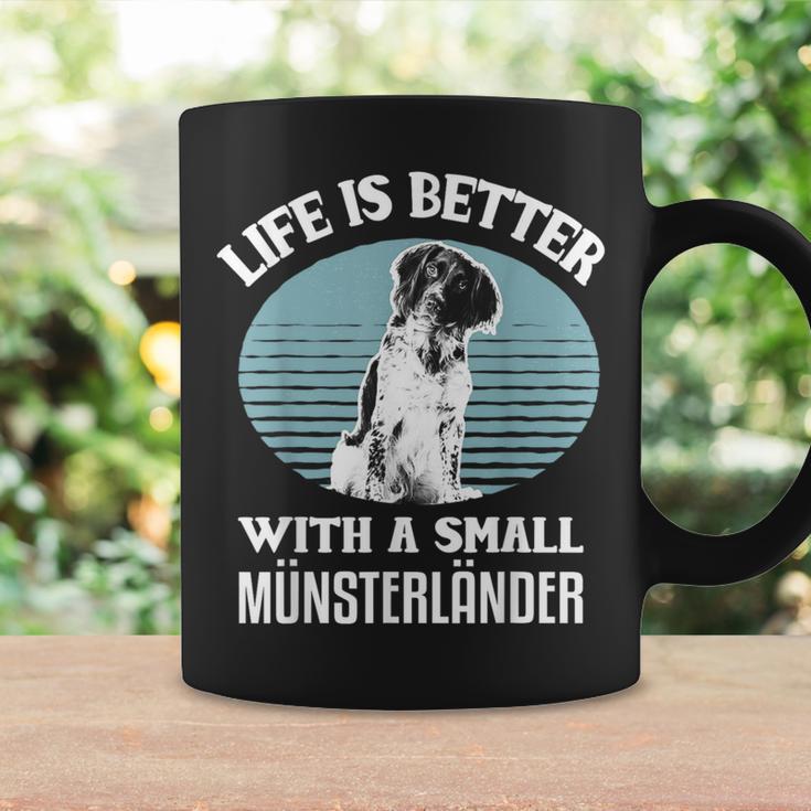 Life Is Better With A Small Münsterländer Dog Holder Tassen Geschenkideen