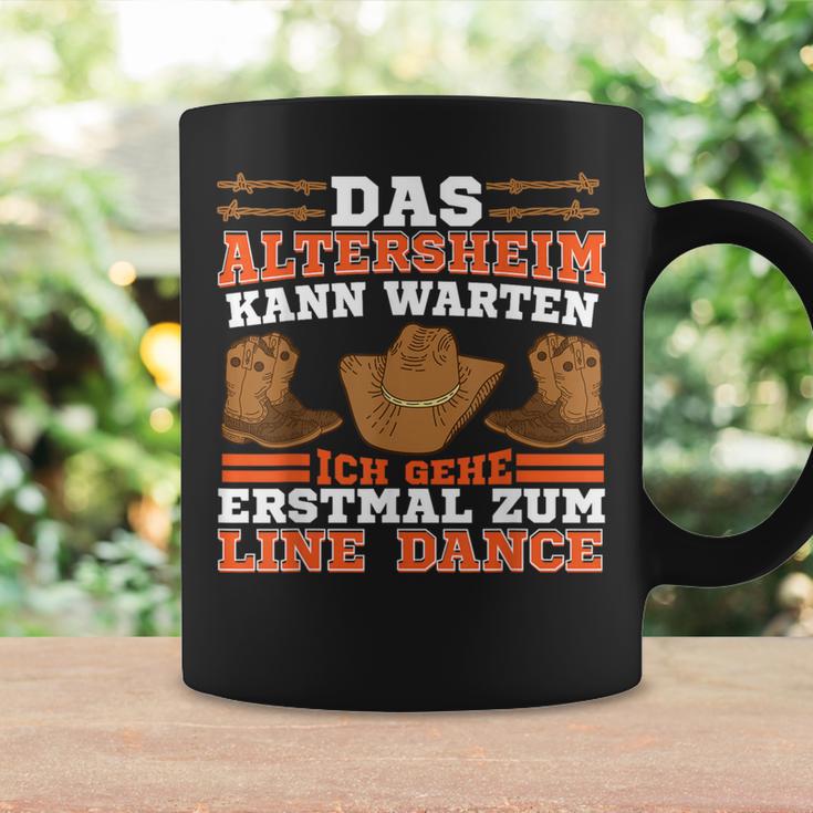 Linedancer Das Altersheim Kann Warten Ich Geh Zum Line Dance Tassen Geschenkideen