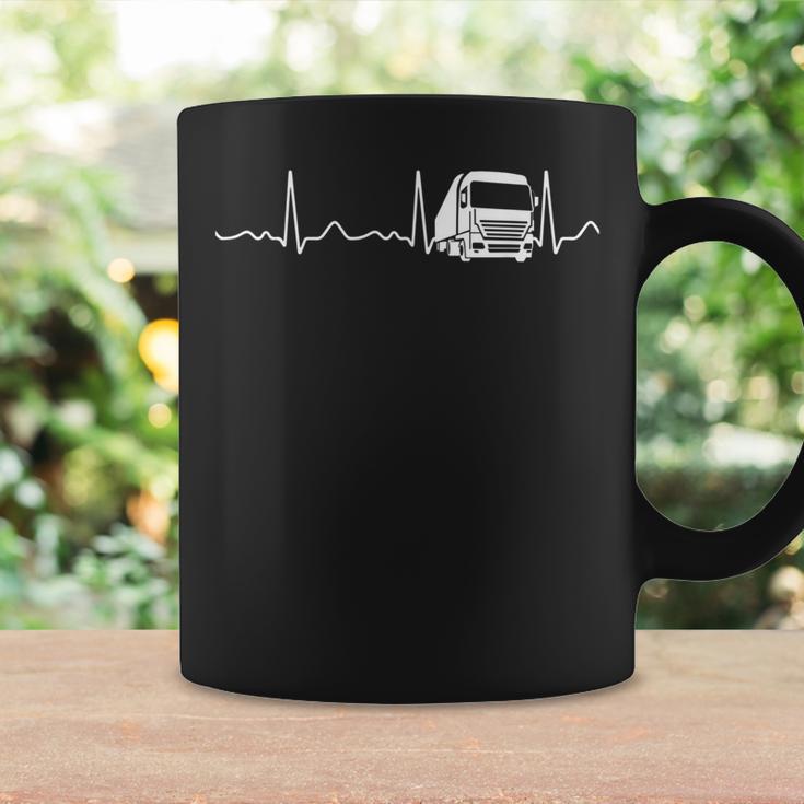 Lorry Driver Heartbeat Pulse Tassen Geschenkideen