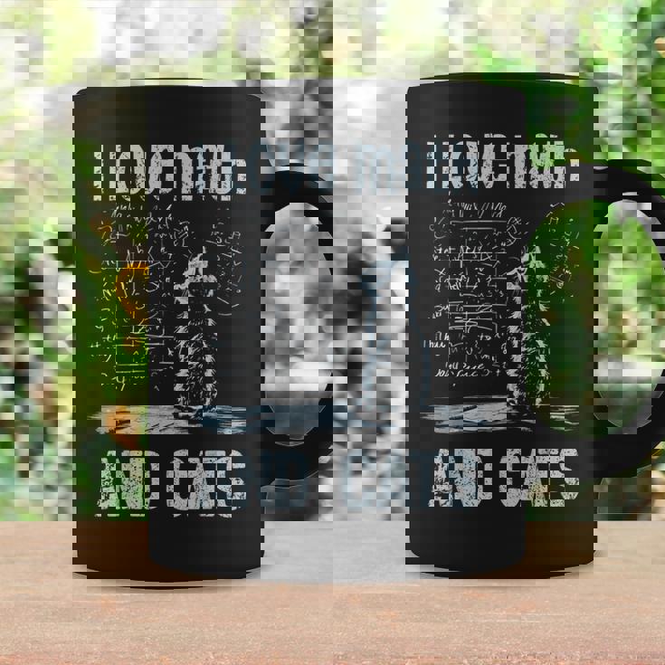 I Love Math And Cats Cat Lover Science Teacher Student Coffee Mug Gifts ideas