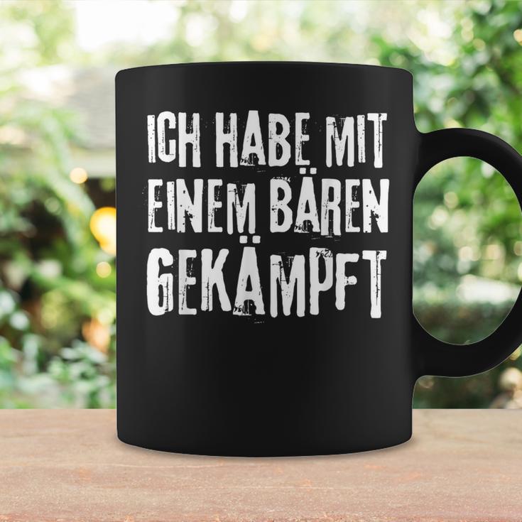 Lustiges Ich Habe Mit Einem Bären Gekämpft Gute Besserung Tassen Geschenkideen