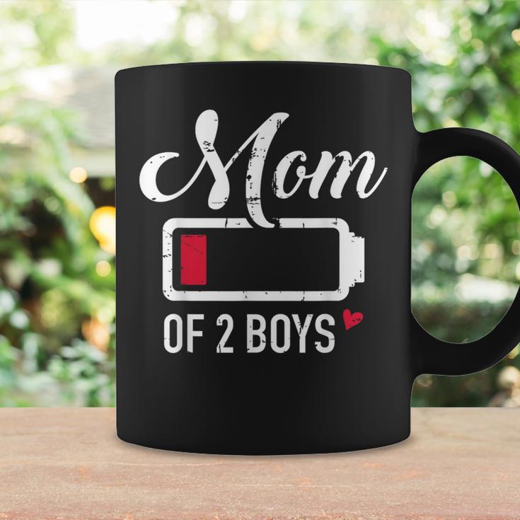 Mamaon Zwei Jungs Empty Battery 2 Sons Tassen Geschenkideen