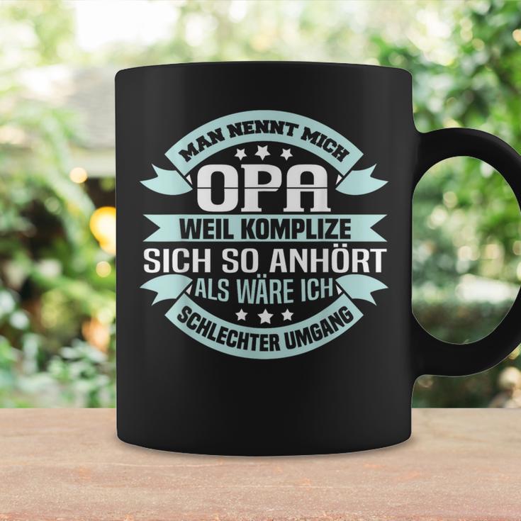 Man Nennt Mich Opa Weil Komplize Grandpa Tassen Geschenkideen