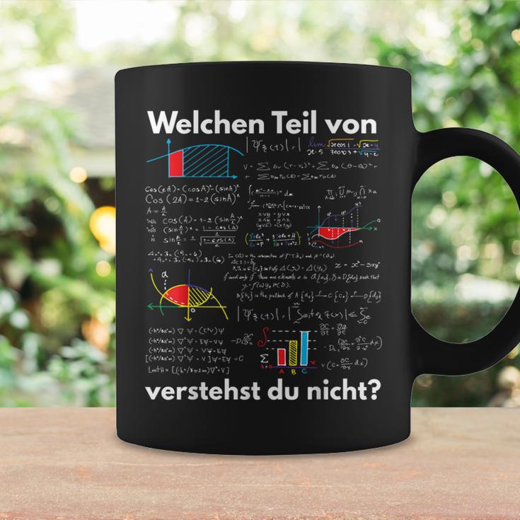 Mathematics Algebra “Welchen Teilon Matheerstehst Du Nicht” German Text On Tassen Geschenkideen