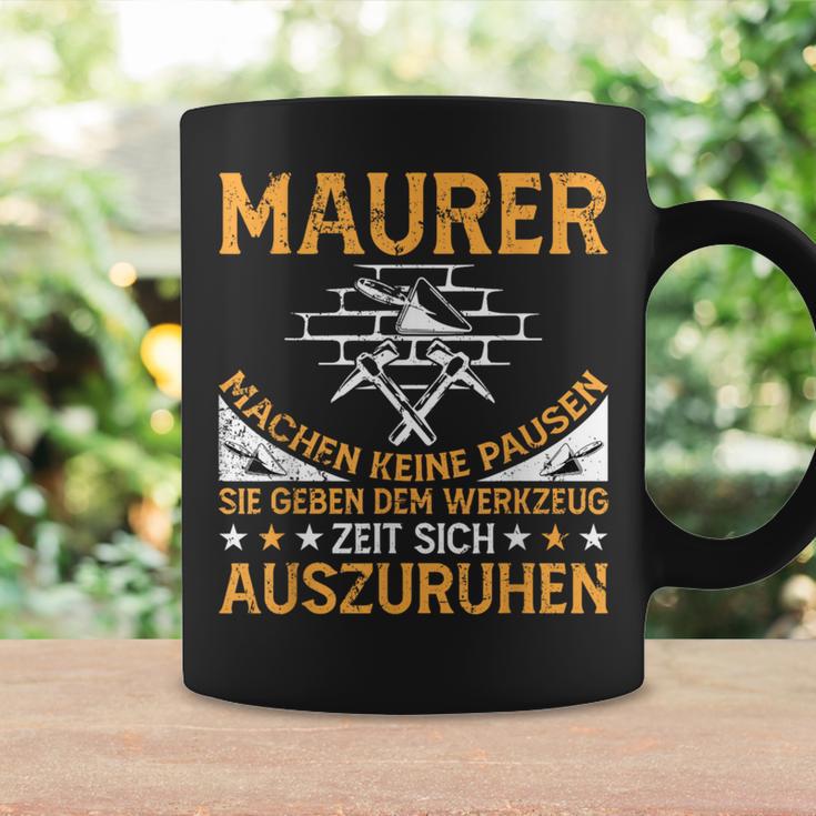 Maurer Masonermeister Bricklayer's Tassen Geschenkideen