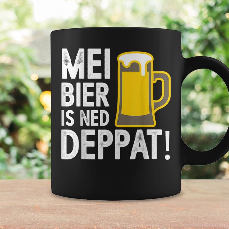 Mei Bier Is Ned Deppat Sauf Beer Drinker Saying Tassen Geschenkideen