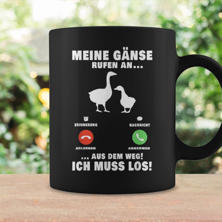 Meine Gese Rufen An Telefon My Geese Calling An Telephone Tassen Geschenkideen