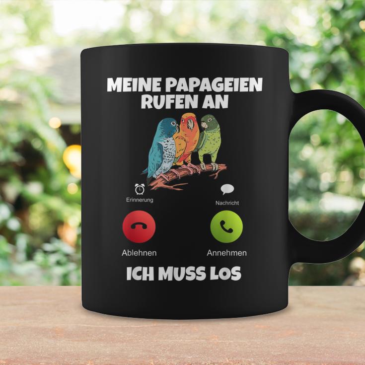 Meine Parageien Rufen An Ich Muss Los Paragei Tassen Geschenkideen