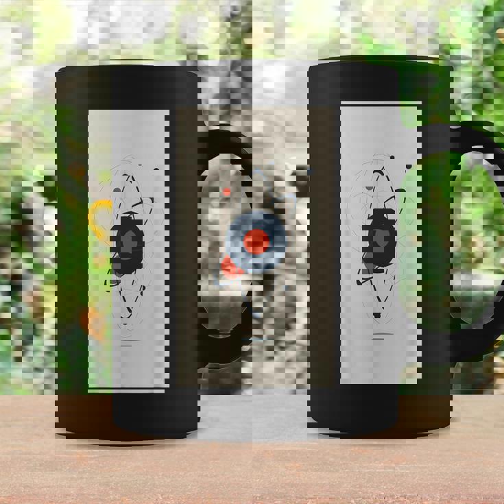 Minimalist Atomic Model Space Planets Science Coffee Mug Gifts ideas