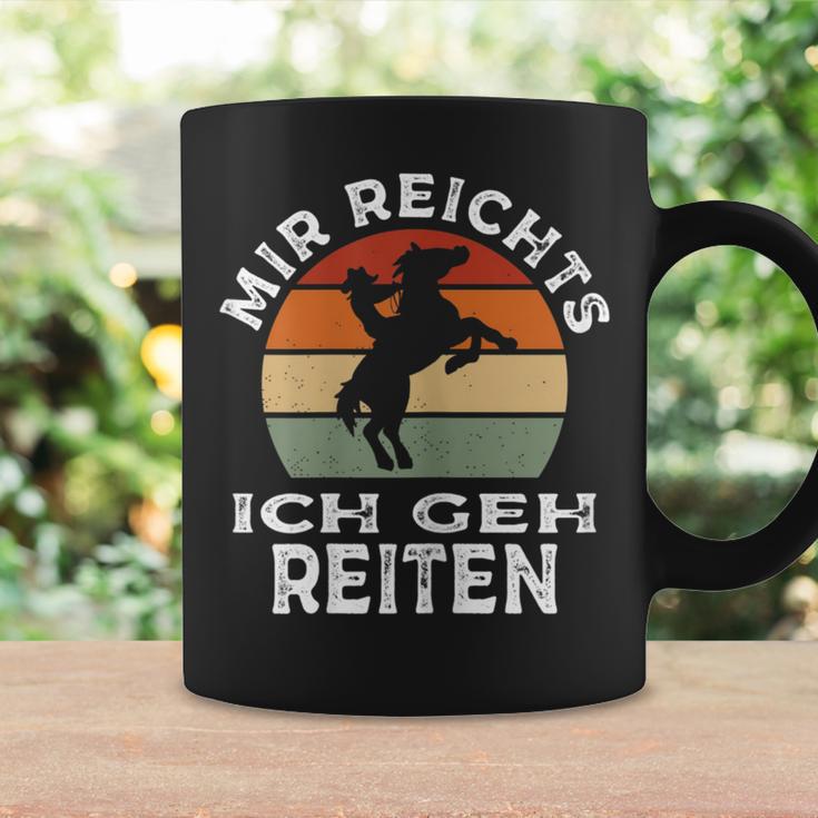 Mir Reichts Ich Geh Reiten Retrointage Rider S Tassen Geschenkideen