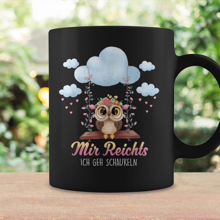 Mir Reichts Ich Geh Schaukeln Owl Partner Look Tassen Geschenkideen