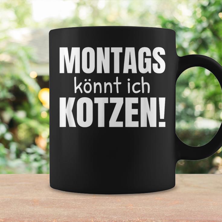 Montags Könnt Ich Kotzen Anti-Monday Sayings Tassen Geschenkideen