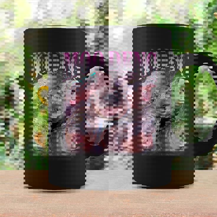 Moo-Deng The Famous Baby Pigmy Hippo Moodeng Coffee Mug Gifts ideas
