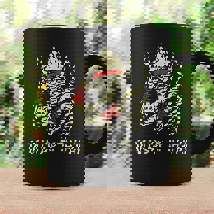Muay Thai Fighter Thai Boxing E Kickboxing Regalo Tazze Ideas de regalos