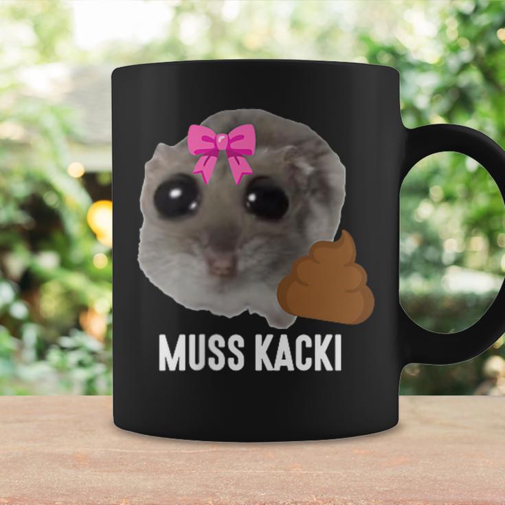 Muss Kacki Sad Hamster Meme Aus Dem Weg Muss Kacken Kaka Tassen Geschenkideen