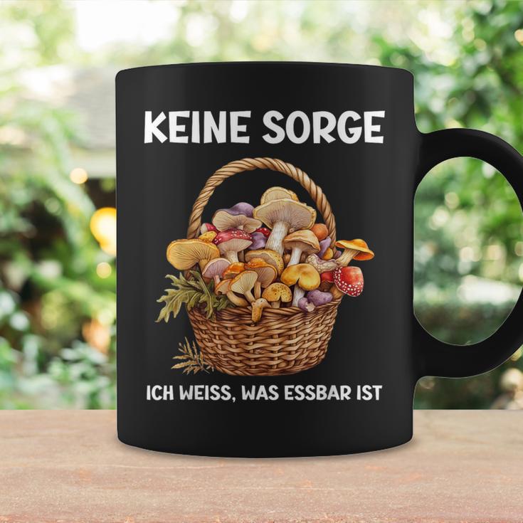 Mykologie Für Pilzsammler Ich Weiß Was Essbar Ist Tassen Geschenkideen