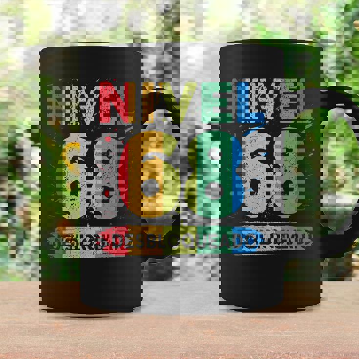Nivel 68 Desbloqueado 68 Aniversario De Boda 68 Años Taza de café Ideas de regalos