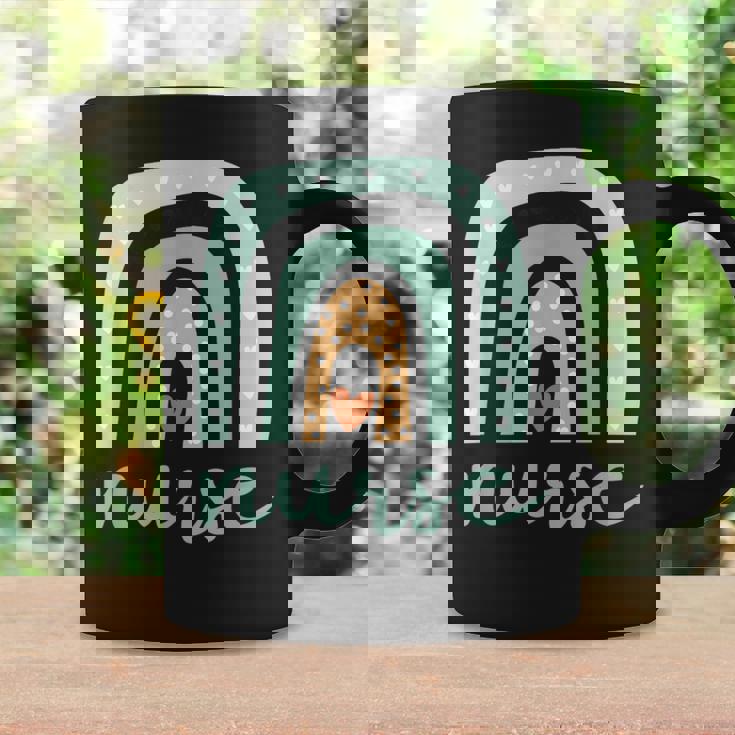 Nursing Rainbow Cute Nurse Heart Coffee Mug Gifts ideas