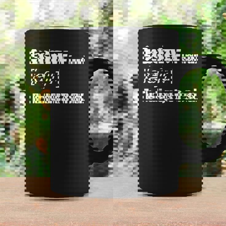 Nut Butter Healthy Snack Nutty Dry Nuts Organic Diet Cashews Graphic Print Coffee Mug Gifts ideas