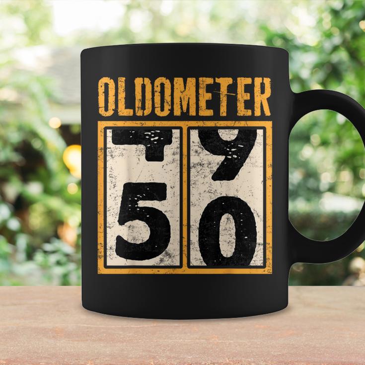 Oldometer 50 Years Old Odometer 50Th Birthday Turning 50 Coffee Mug ...