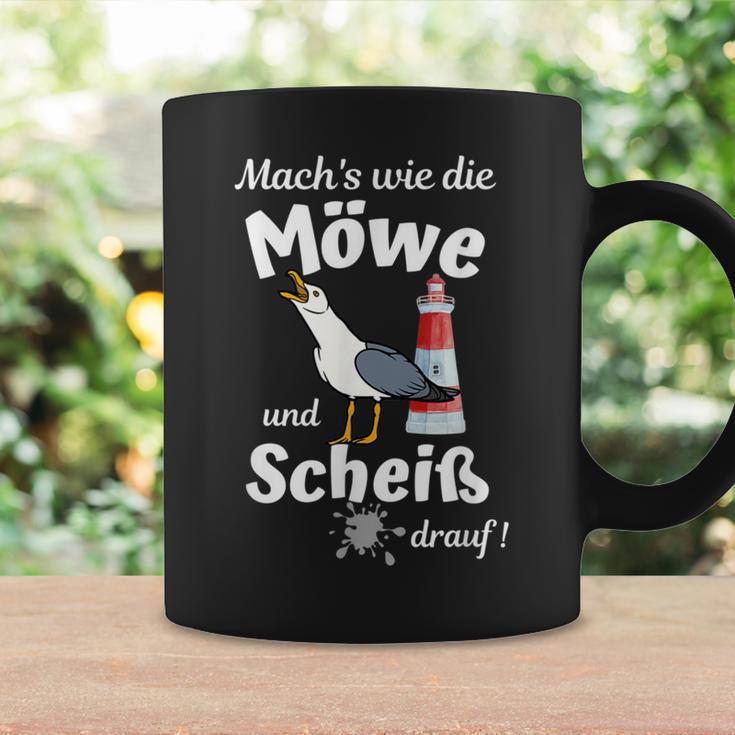 Ostsee Fun-Mach's Wie Die Möwe Und Scheiß Drauf Tassen Geschenkideen