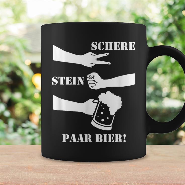 Pair Of Scissors Stone Beer Malle Jga Saufsprechen Tassen Geschenkideen