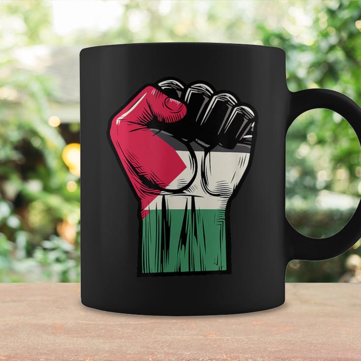 Palestine Flag Fist Palestine Flag Tassen Geschenkideen