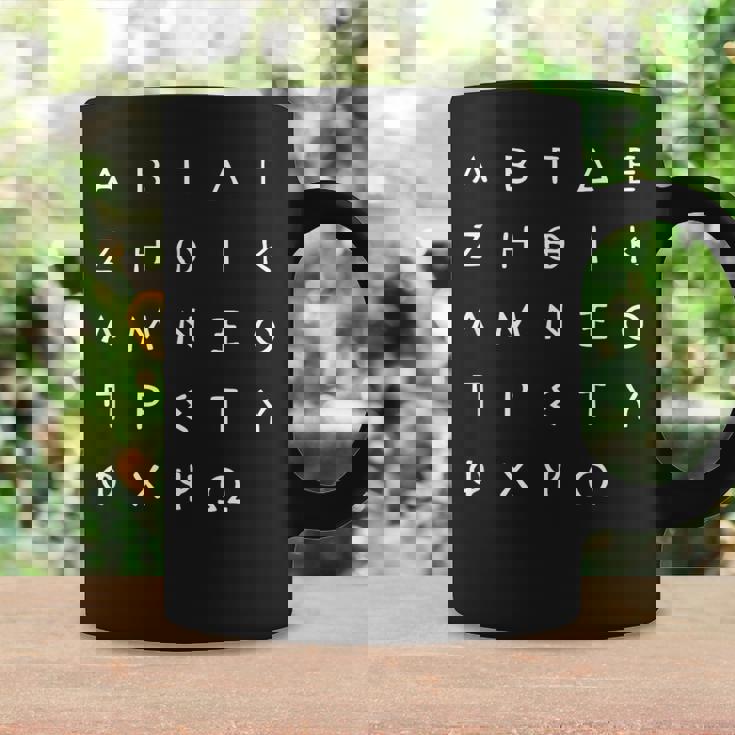 Polybius Square Regalo Con Alfabeto Greco Dell'antica Grecia Tazze Ideas de regalos