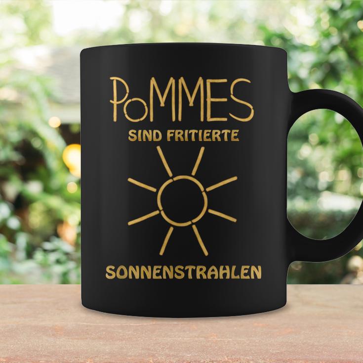 Pommes Pompoms Are Frittierte Sonnenenrahlen Tassen Geschenkideen