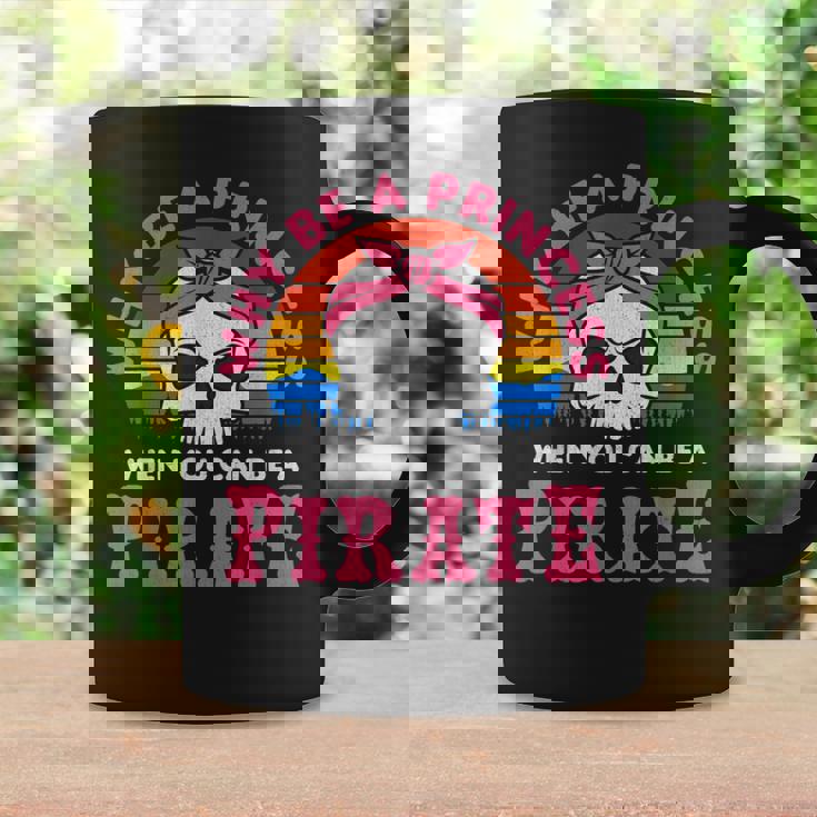 Por Qué Ser Una Princesa Cuando Puedes Ser Una Pirata Taza de café Ideas de regalos