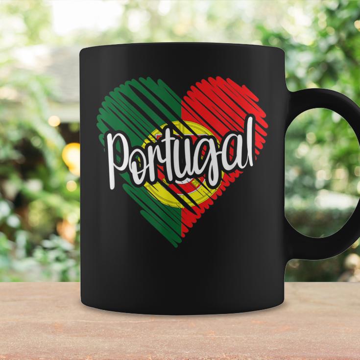 Portugal For Portuguese Heart Flag For Portugal Tassen Geschenkideen