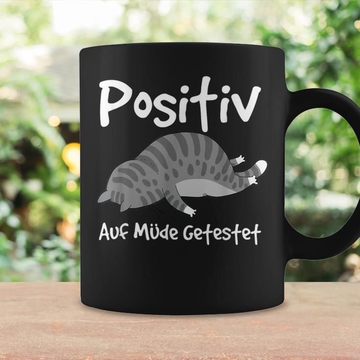 Positiv Auf Müde Getestet Fun Cat Sleep Tassen Geschenkideen