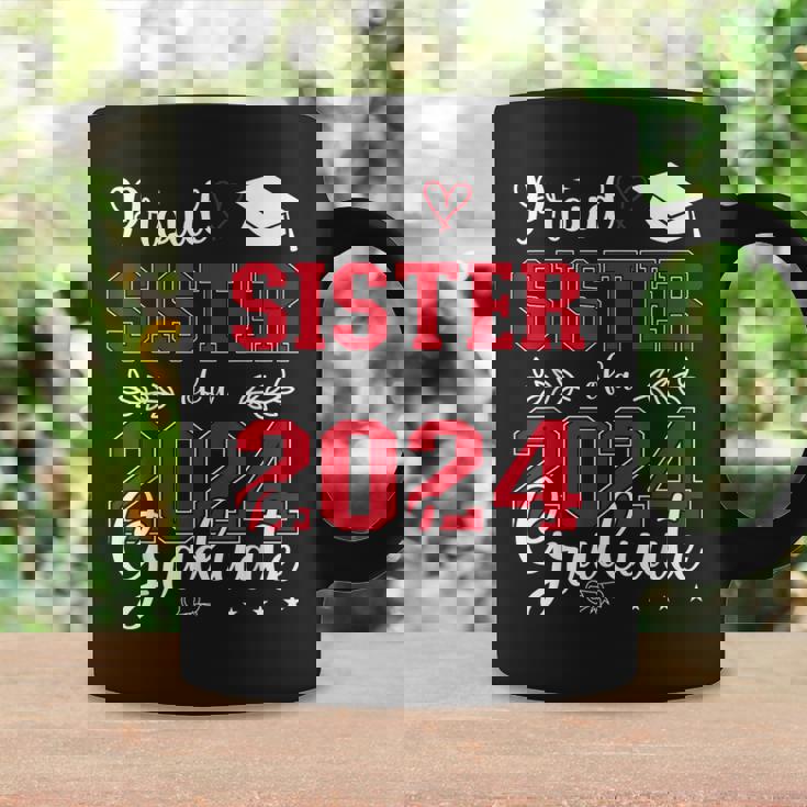 Proud Sister Of A Class Of 2024 Graduate For Graduation Coffee Mug Gifts ideas